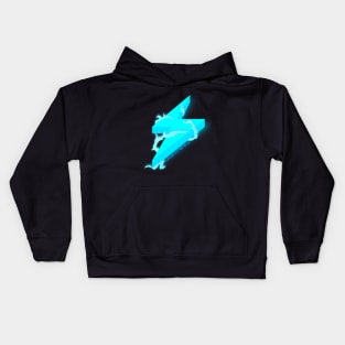 Blue Lightning Kids Hoodie